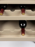 Amaya Weinschrank Beige, Detail