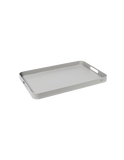 Tablett | Tablett 60x40x4,5 cm Aluminium greige - von Stern Möbel online kaufen bei LIVINGforme.