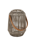 Laterne Nele | Laterne Nele Ø 39 cm Höhe 50 cm Aluminium greige Kordel greige - von Stern Möbel online kaufen bei LIVINGforme.