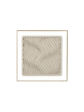 POMAX La Marée Basse Wandobjekt II – Beige, 60 × 60 cm