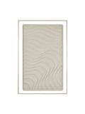 La Marée Basse Wandobjekt I – Beige, 80 × 120 cm