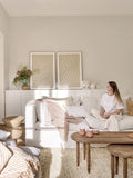 Wandobjekt | POMAX La Marée Basse Wandobjekt II – Beige, 80 × 120 cm - von POMAX online kaufen bei LIVINGforme.