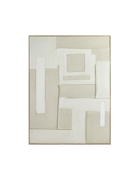 Wandobjekt | POMAX Blanche Wandobjekt – Off-White, 90 × 120 cm - von POMAX online kaufen bei LIVINGforme.
