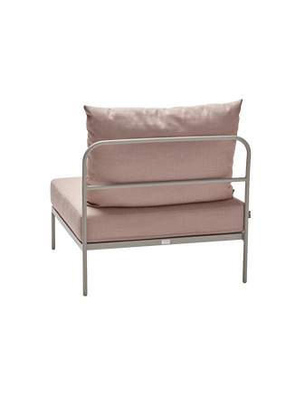 Mittelelement | Mittelelement Coco Lounge Aluminium greige Kissen 100% Polyacryl Lychee - von Stern Möbel online kaufen bei LIVINGforme.