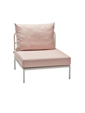 Mittelelement | Mittelelement Coco Lounge Aluminium greige Kissen 100% Polyacryl Lychee - von Stern Möbel online kaufen bei LIVINGforme.