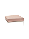 Kissen | Hocker Coco Lounge Aluminium greige Kissen 100% Polyacryl Lychee - von Stern Möbel online kaufen bei LIVINGforme.