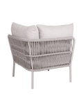 Kissen | Eckelement Romy Lounge Aluminium greige Kissen 100% Polyacryl Vanilla - von Stern Möbel online kaufen bei LIVINGforme.