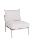 Kissen | Mittelelement Romy Lounge Aluminium greige Kissen 100% Polyacryl Vanilla - von Stern Möbel online kaufen bei LIVINGforme.
