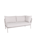 Kissen | Element Romy Lounge 2-Sitzer Armlehne links Aluminium greige Kissen 100% Polyacryl Vanilla - von Stern Möbel online kaufen bei LIVINGforme.