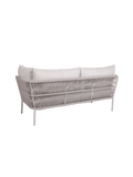 Kissen | Element Romy Lounge 2-Sitzer Armlehne links Aluminium greige Kissen 100% Polyacryl Vanilla - von Stern Möbel online kaufen bei LIVINGforme.