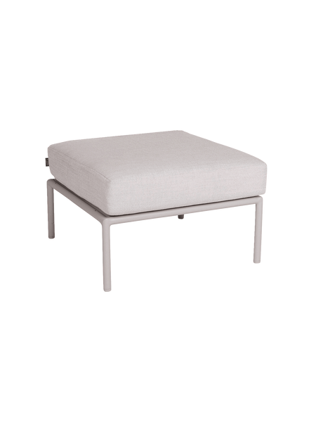 Kissen | Hocker Romy Lounge Aluminium greige Kissen 100% Polyacryl Vanilla - von Stern Möbel online kaufen bei LIVINGforme.