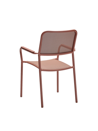 Stapelsessel | Stapelsessel Joris Aluminium Terra Textilen Sienna light/Aluminiumarmlehnen Terra - von Stern Möbel online kaufen bei LIVINGforme.