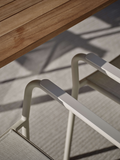 Stapelsessel | Stapelsessel Joris Aluminium greige Textilen Sesam light/Aluminiumarmlehnen greige - von Stern Möbel online kaufen bei LIVINGforme.