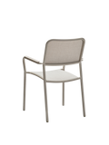 Stapelsessel | Stapelsessel Joris Aluminium greige Textilen Sesam light/Aluminiumarmlehnen greige - von Stern Möbel online kaufen bei LIVINGforme.