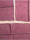 Wandobjekt | POMAX Hessian Wandobjekt I – Aubergine, 80 × 100 cm - von POMAX online kaufen bei LIVINGforme.