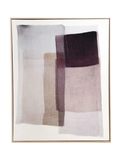 Wandobjekt | POMAX Organza Wandobjekt – Aubergine, 80 × 100 cm - von POMAX online kaufen bei LIVINGforme.
