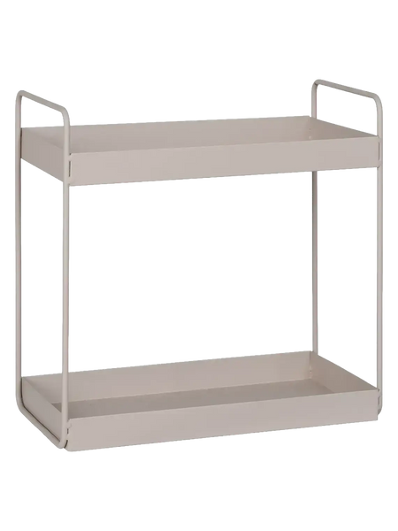Rabo Standregal Stahl, sand Regal Living Nordic
