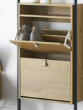 Barco Schuhschrank Eiche-Optik Schuhschrank Living Nordic