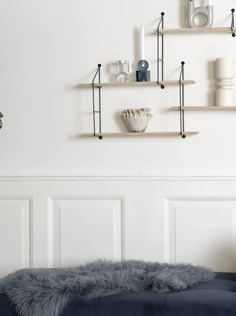 Harlem Regal Holz/Stahl Regal Living Nordic