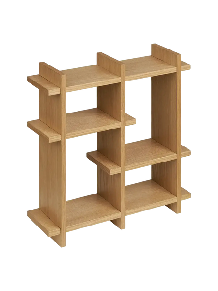 Olsberg Wandregal MDF/Eichenfurnier, natur Regal Living Nordic