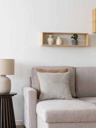 Ember Wandregal Bambus, natur Regal Living Nordic