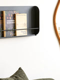 Volterra Wandregal Metall, dunkelgrau Regal Living Nordic