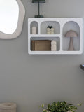Bryne Wandregal lackiertes Holz, weiß Regal Living Nordic