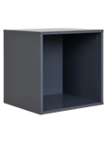 Horne Wandregal lackiertes Holz, dunkelgrau Regal Living Nordic 34x30x34 cm