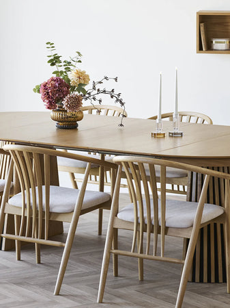 Oshawa Wandregal Eichenfurnier, natur Regal Living Nordic