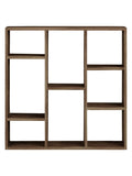 Townsville Wandregal Regal Living Nordic Standard 70x15x70 cm Eiche, dunkelbraun, dark brown