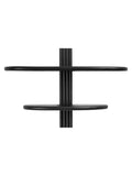 Aliano Wandregal Eiche, schwarz Regal Living Nordic