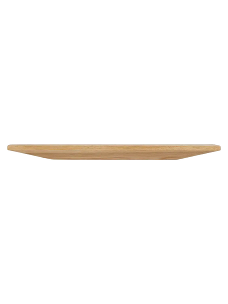 Calcata Wandregal Eiche Regal Living Nordic 3 cm natur | 42,5x1