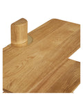 Calcata Wandregal Eiche Regal Living Nordic