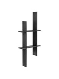 Mostar Wandregal Kiefer, schwarz Regal Living Nordic