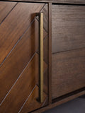 Class Sideboard niedrig Braun, Detail