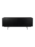 Travis Sideboard in Eiche Schwarz, Ansicht 1
