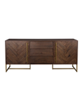 Class Sideboard hoch Braun, Ansicht 1