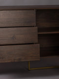 Class Sideboard hoch Braun, Detail