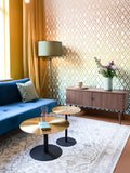 Barbier Sideboard in Walnuss im Raum
