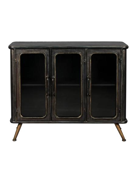 Denza Sideboard Schwarz, Ansicht 1