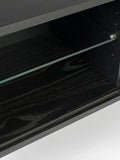 Barbier Sideboard in Schwarz, Detail