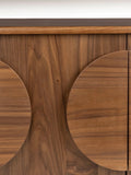 Groove Sideboard in Walnuss, Detail