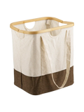 Noto Wäschesack Bambus/Textil, off-weiß/braun Wäschekorb Living Nordic