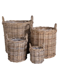 Caor Korb-Set Kubu-Rattan, natur Korb Living Nordic