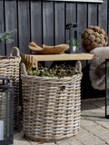 Indo Korb-Set Kubu-Rattan, natur Korb Living Nordic