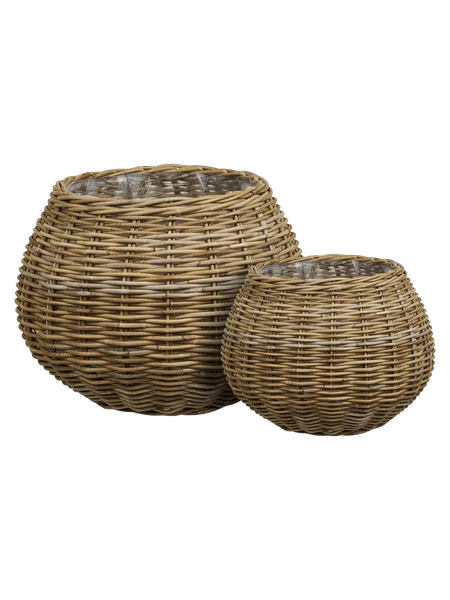 Melaka Korb Kubu-Rattan, natur Korb Living Nordic