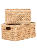 Passo Korb-Set Wasserhyazinthe, natur Korb Living Nordic