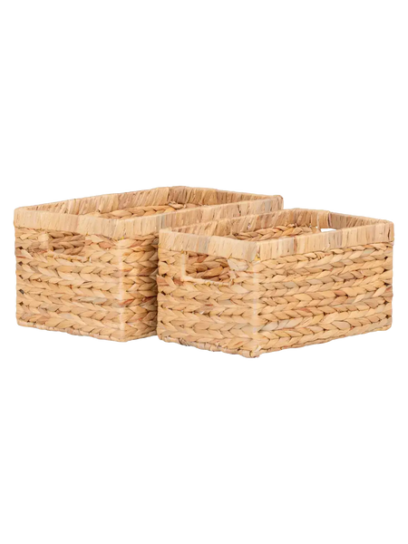 Passo Korb-Set Wasserhyazinthe, natur Korb Living Nordic