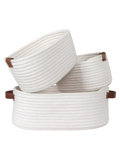 Jarana Korb-Set Baumwolle, weiß Korb Living Nordic