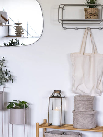 Cadima Korb-Set Baumwolle, beige Korb Living Nordic